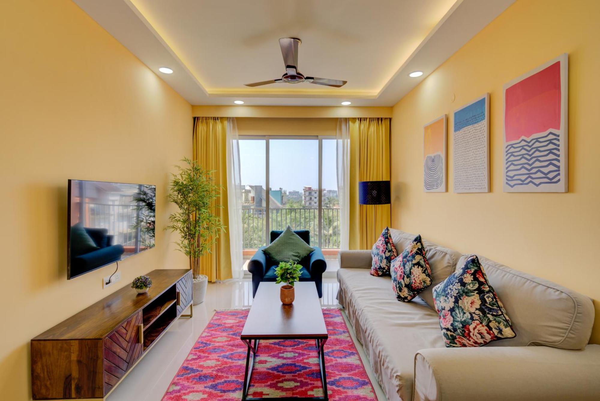 Ferienwohnung Luxe 2Bhk 10Min From Goi Airport With Pool Access Dabolim Exterior foto