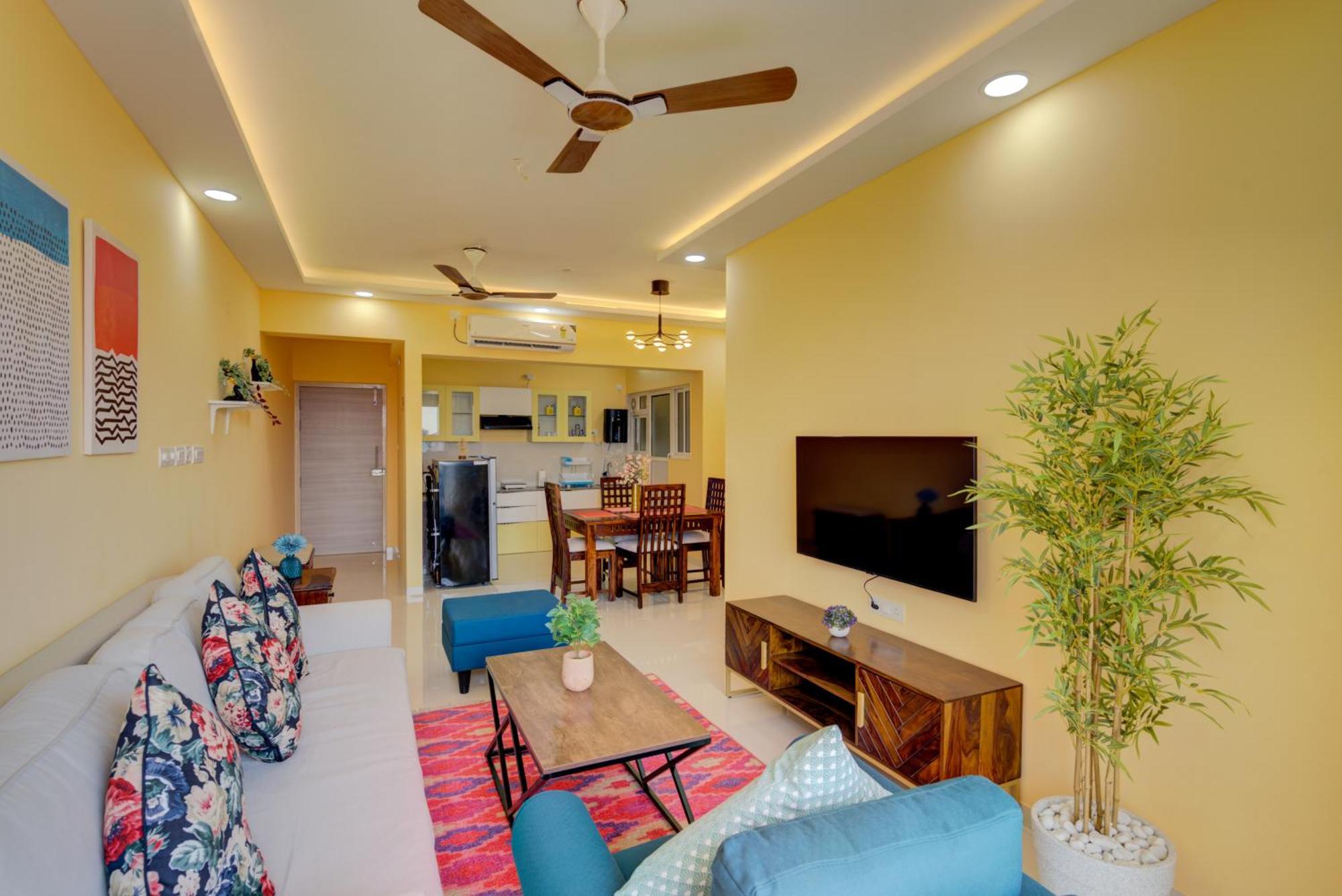 Ferienwohnung Luxe 2Bhk 10Min From Goi Airport With Pool Access Dabolim Exterior foto
